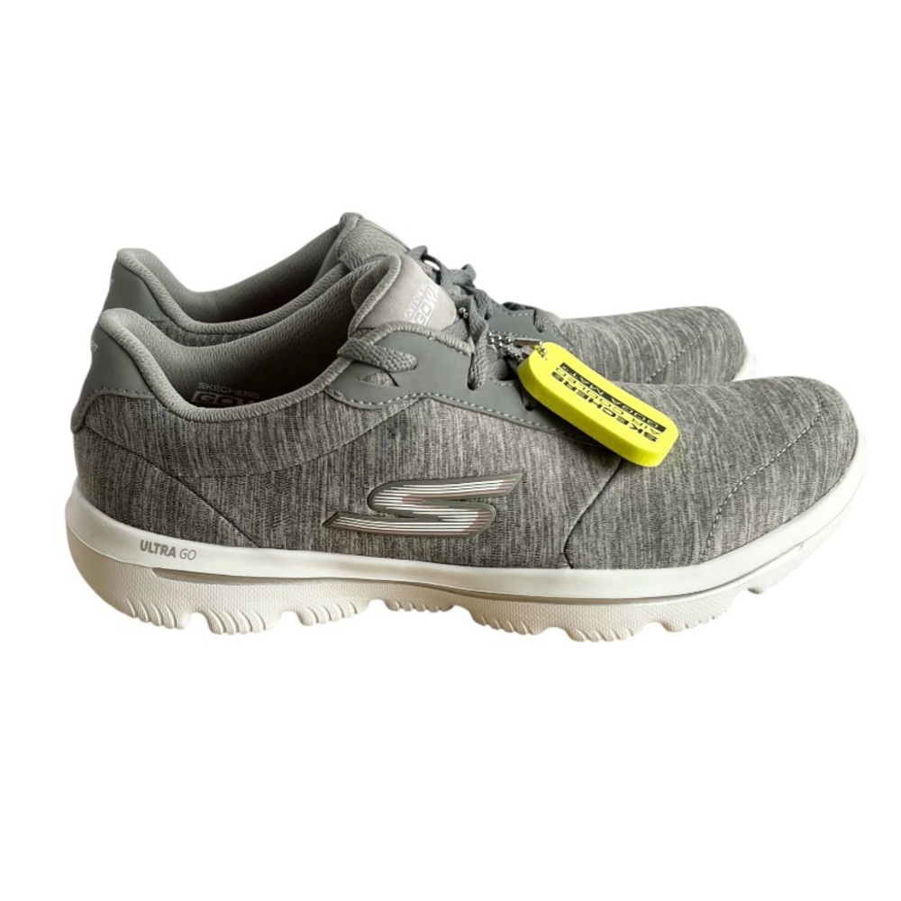 Skechers Women's Gray Slip-On Sneakers